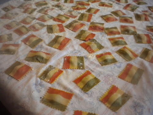 Ravioli tricolore di Madamador&egrave;