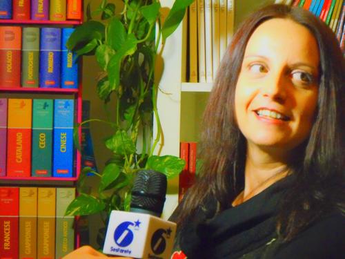 Serena Manfre autrice del libro Salvami l'anima Serena Manfre autrice del libro Salvami l'anima