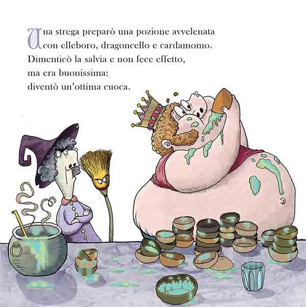 Immagine di una pagina interna del libro "Favole Turbo" Immagine di una pagina interna del libro "Favole Turbo"